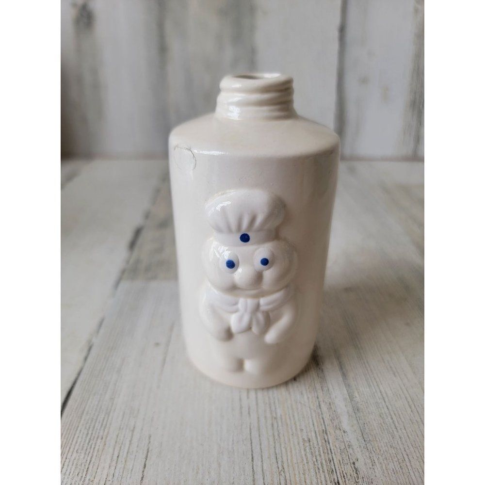 Vintage Pillsbury Doughboy‎ 1988 ceramic bottle home decor